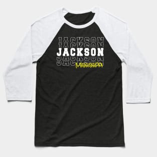 Jackson city Mississippi Jackson MS Baseball T-Shirt